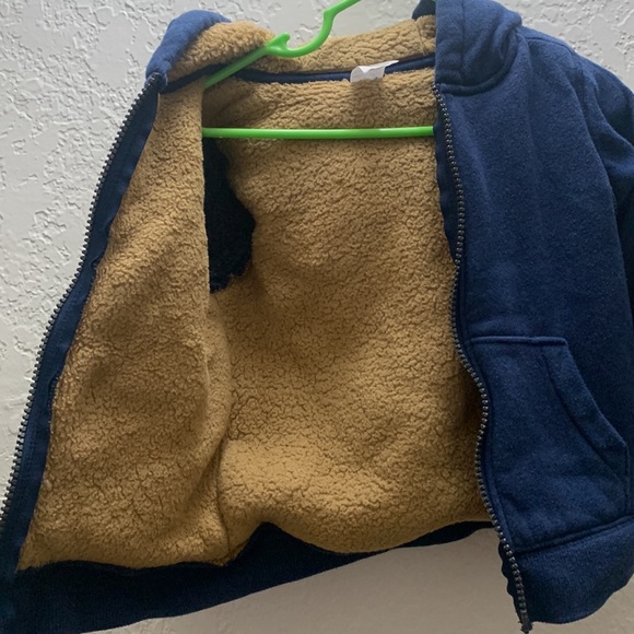 Zip-Up Fleece-Lined Hoodie - Picture 3 of 3